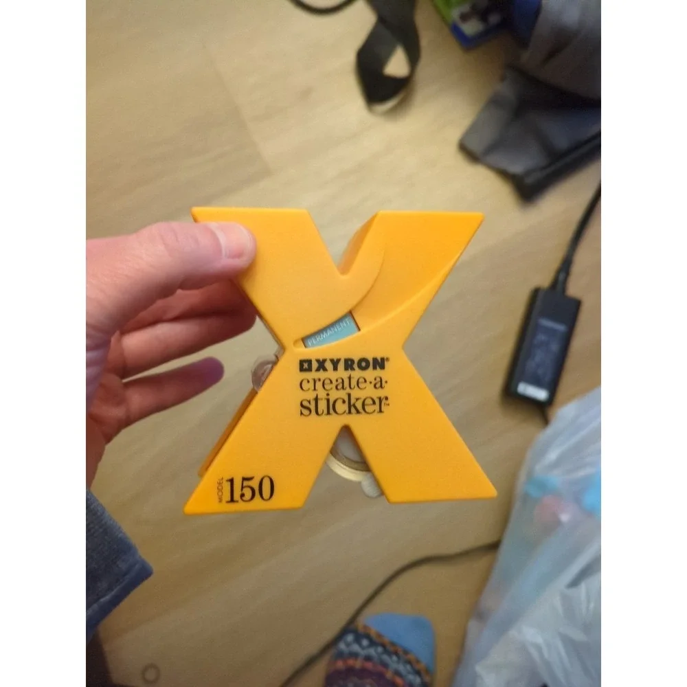 Xyron X150 Sticker Maker Yellow